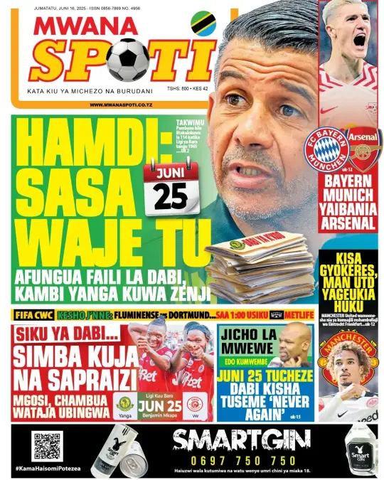 Magazeti ya Leo - Jumatatu Juni 16, 2025 2 1
