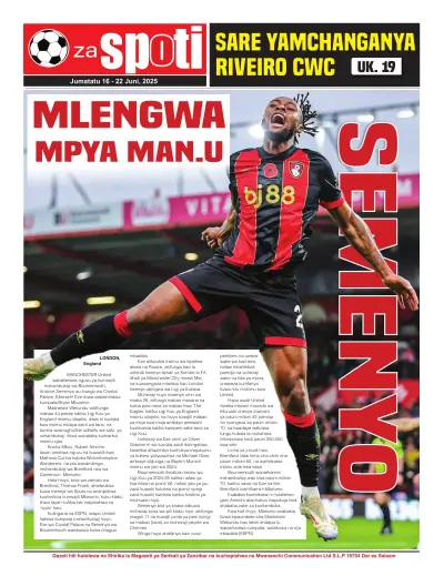 Magazeti ya Leo - Jumatatu Juni 16, 2025 11 12