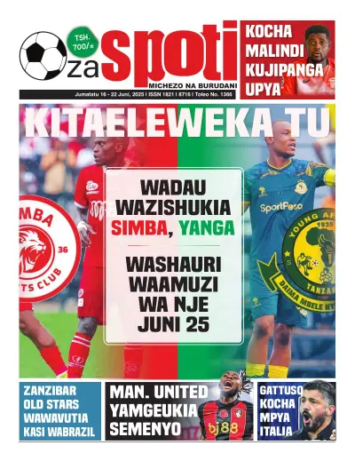 Magazeti ya Leo - Jumatatu Juni 16, 2025 12 13
