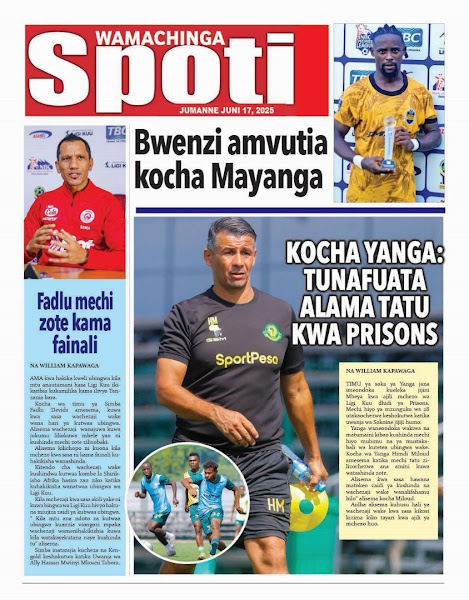 Magazeti ya Leo Tanzania – Jumanne Juni 17, 2025 7 15