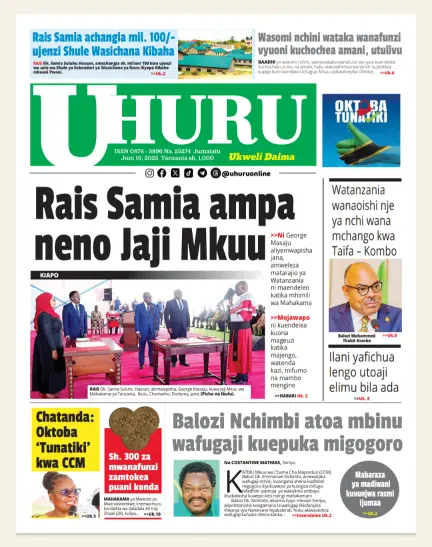 Magazeti ya Leo - Jumatatu Juni 16, 2025 15 16