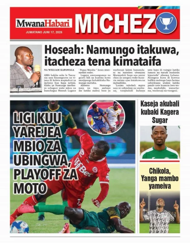 Magazeti ya Leo Tanzania – Jumatano Juni 18, 2025 18 17 1