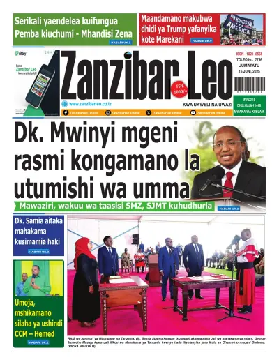 Magazeti ya Leo - Jumatatu Juni 16, 2025 17 18
