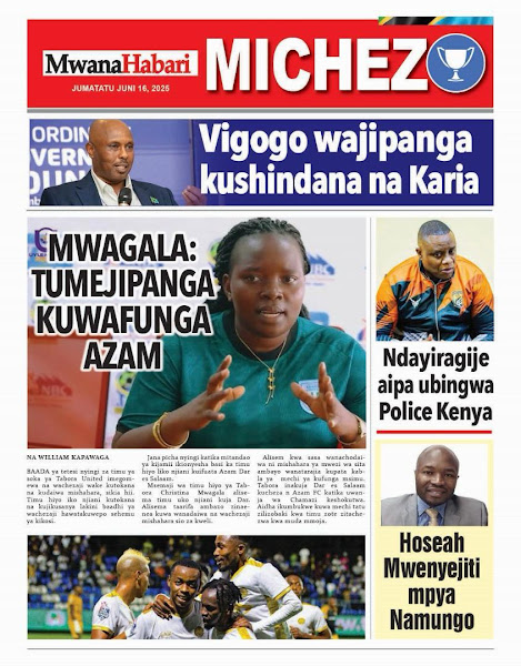Magazeti ya Leo Tanzania – Jumanne Juni 17, 2025 4 20