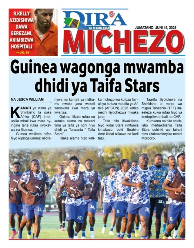 Magazeti ya Leo Tanzania – Jumatano Juni 18, 2025 22 21 1