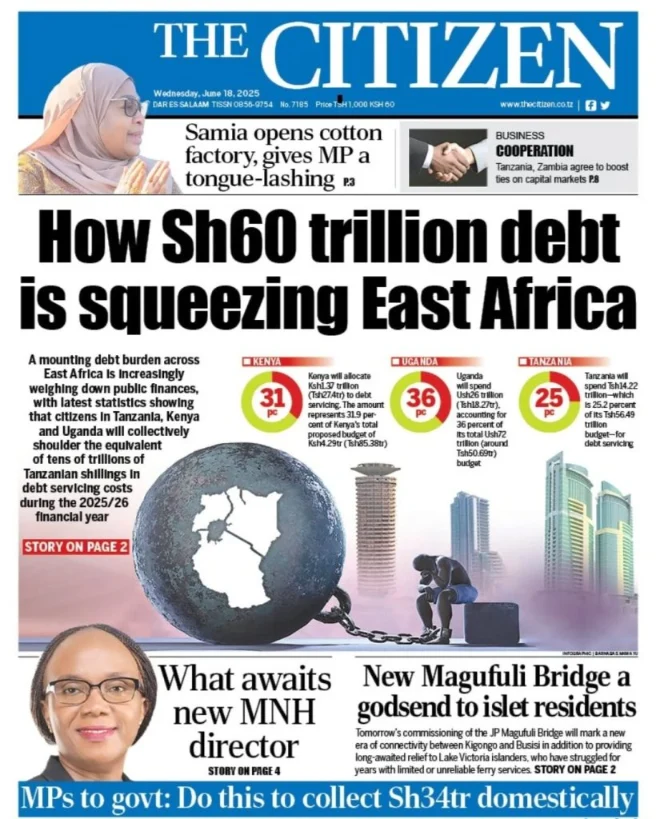 Magazeti ya Leo Tanzania – Jumatano Juni 18, 2025 30 Magazeti ya Leo Tanzania – Jumatano Juni 18, 2025