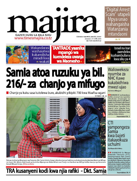Magazeti ya Leo Tanzania – Jumanne Juni 17, 2025 6 3