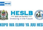 Kuomba Mkopo wa Elimu ya Juu HESLB 2025/2026 HESLB Online Application