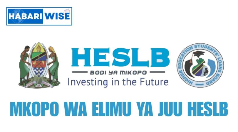 Kuomba Mkopo wa Elimu ya Juu HESLB 2025/2026 HESLB Online Application