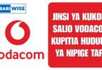 Jinsi ya Kukopa Salio Vodacom Kupitia Huduma ya Nipige Tafu