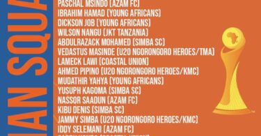 Kikosi cha Taifa Stars CHAN 2024