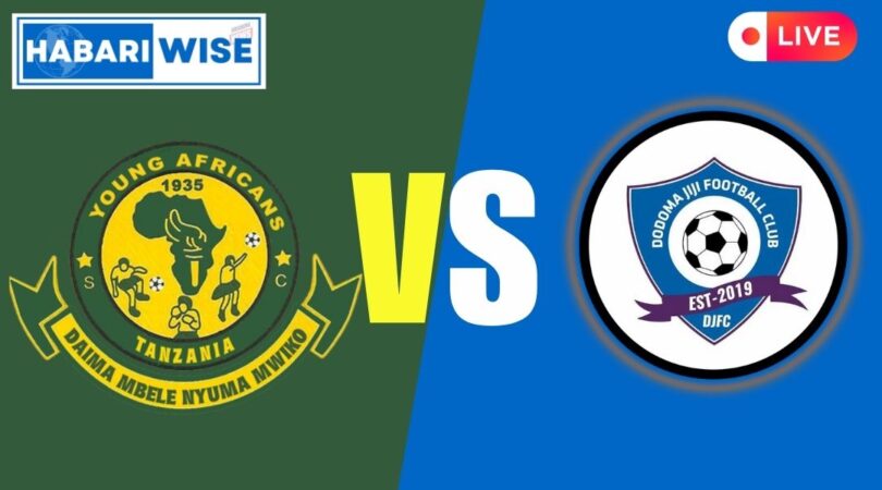 Matokeo ya Yanga vs Dodoma Jiji Leo 22 Juni 2025