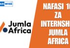 NAFASI 10 za Internship Jumla Africa