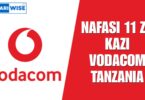 NAFASI 11 za Kazi Vodacom Tanzania