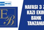NAFASI 3 za Kazi Exim Bank Tanzania