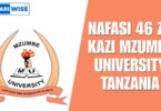 NAFASI 46 za Kazi Mzumbe University Tanzania