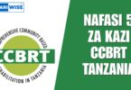 NAFASI 5 za Kazi CCBRT Tanzania