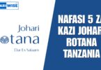 NAFASI 5 za Kazi Johari Rotana Tanzania