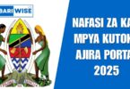 NAFASI za Kazi Kutoka Ajira Portal