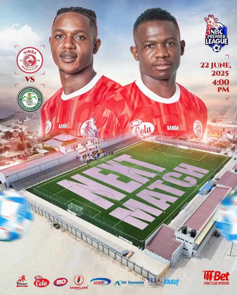 Matokeo ya Simba vs Kagera Sugar Leo 22 Juni 2025 4 Simba vs Kagera Sugar LIVE
