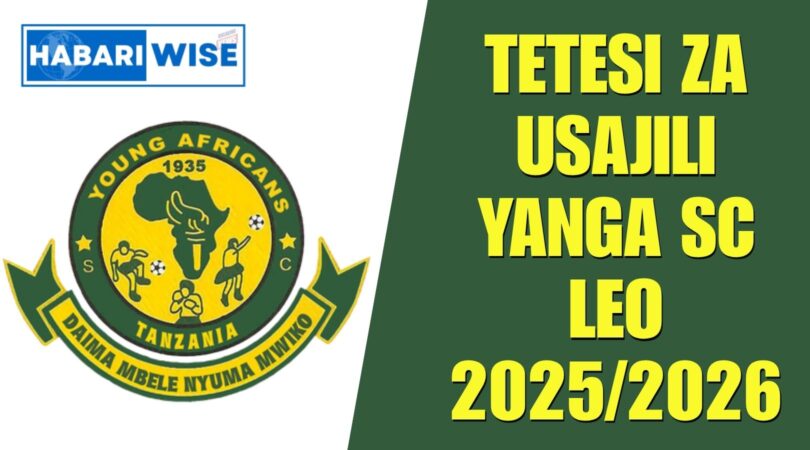 Tetesi Za Usajili Yanga SC Leo 2025/2026