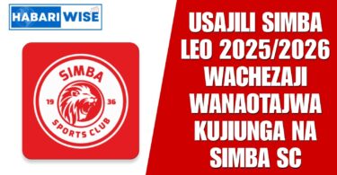 Usajili Simba Leo 2025/2026 Wachezaji Wanaotajwa Kujiunga na Simba SC