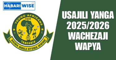Usajili Yanga 2025/2026 Wachezaji Wapya
