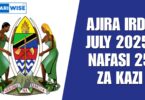 Ajira IRDP July 2025: Nafasi 25 za Kazi