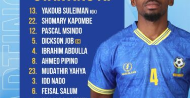 Kikosi cha Taifa Stars vs Uganda Leo | CECAFA