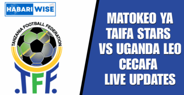 Matokeo ya Taifa Stars vs Uganda Leo 22 Julai 2025 - CECAFA (Live Updates)