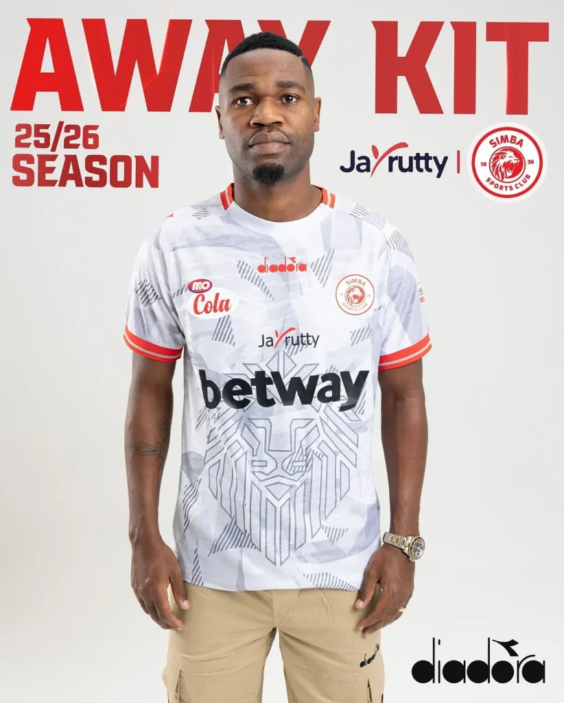 Jezi Mpya za Simba SC Msimu wa 2025/2026 3 Jezi Mpya za Simba SC 2025/2026 Away Kit