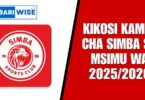 Kikosi Kamili cha Simba SC Msimu wa 2025/2026