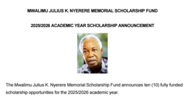 Nafasi za Ufadhili wa Masomo Mwalimu Nyerere Memorial Academy University 2025/2026