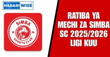 Ratiba ya Mechi za Simba SC 2025/2026 Ligi Kuu
