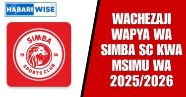 Wachezaji Wapya wa Simba SC kwa Msimu wa 2025/2026