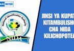 Jinsi ya Kupata Kitambulisho cha NIDA Kilichopotea