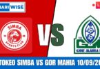 Matokeo Simba vs Gor Mahia 10/09/2025