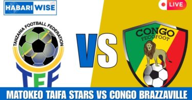 Matokeo Taifa Stars vs Congo Brazzaville 05/09/2025