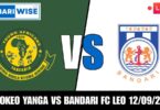 Matokeo Yanga vs Bandari FC Leo 12/09/2025