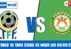 Matokeo ya Taifa Stars vs Niger Leo 09/09/2025