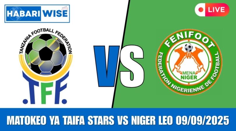 Matokeo ya Taifa Stars vs Niger Leo 09/09/2025