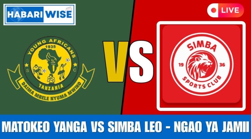 Matokeo Yanga vs Simba Leo 16/09/2025 Ngao ya Jamii