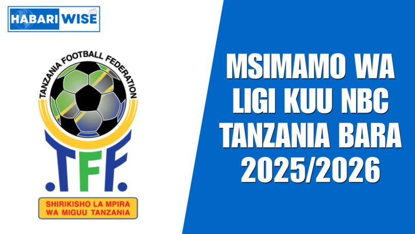 Msimamo wa Ligi Kuu NBC Tanzania Bara 2025/2026