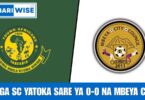 Yanga SC Yatoka Sare ya 0-0 na Mbeya City