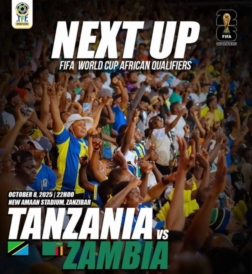 Taifa Stars vs Zambia Leo Oktoba 8 2025: Saa Ngapi?